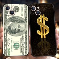 USD Dollar Cash Luxury Phone Case Cover for iPhone 16  17，15 14 13 12 Pro Max 11 Pro Max 7 8 Plus XS