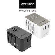 Mazer Infinite Universal Travel Adapter with 70W Fast Charging