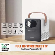 Android Smart Projector UltraHD 4K 1024 Screenless TV Projector
