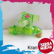 Lotus Jeje/ Eiffel/ Transparent Clear Water Faucet Plastic Faucet 1/ 2 3/s4