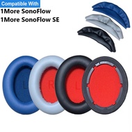 Replacement Ear pad For 1More SonoFlow SE Headphone Earpads Cushion Sponge Headset Earmuffs
