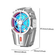 Universal Mini Mobile Phone Cooling Fan Radiator Turbo Hurricane Game Cooler Cell Phone Cool Heat Si