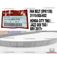 ORIGINAL HONDA CITY TMO/JAZZ GE8 TGO/BRV 2017> FAN BELT ( 5PK1138 ) 31110-5EA-K02