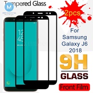 2Pcs Full Coverage Tempered Glass Samsung Galaxy A14 A54 A24 A34 J8 J6 J5 J4 J3 J2 Pro Plus Prime 2016 2018 Screen Protector Safety Front Film