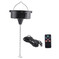 [IpvCQZ]Rotating Disco Ball Motor Lights with Remote18 LEDs for 12 16 20 24inch Mirror Ball Rotator(