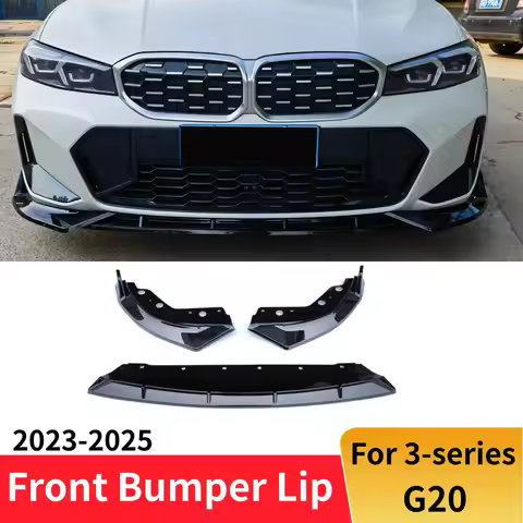 For BMW 3 Series G20 G21 G28 2023-2025 330i 320d M340i Front Bumper Lip Spoiler Tuning Accessories S