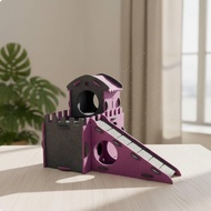 [yiodusi] Felt Hamster Nest Pet Hideout Scratch Resistant Habitat Hamster Bedding for Acrylic Hamste