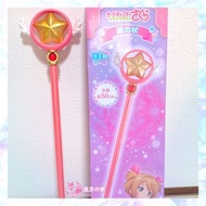 【預訂】百變小櫻日本景品星之杖 clamp展 原畫展 小魔女doremi 魔法棒 權杖 變身棒 玩具 櫻之卡