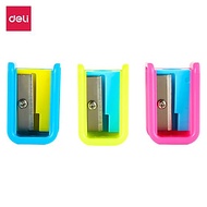 Gọt chì mini Deli - Xanh dương/Hồng/Xanh lá - 48 chiếc/Hộp - ER00106
