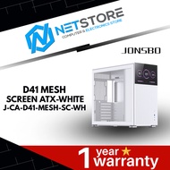 JONSBO D41 MESH SCREEN ATX -WHITE-J-CA-D41-MESH-SC-WH