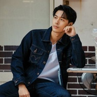 EDWIN 男款 F03 基本牛仔外套 (原藍色) #牛仔外套