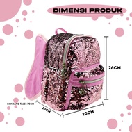 Ciji Children SEQUIN BUTTERFLY Backpack BAG / SEQUIN IMPORT BAG