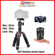 K&F Concept Professional Desktop tripod Low profile