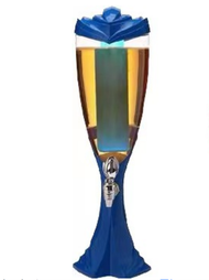 ทาวเวอร์เบียร์ 3L และ 1.5L  เบียร์ทาวเวอร์ หลอดใส่เบียร์ หลอดกดเบียร์ Beer Tower หลอดใส่น้ำ มาพร้อมก