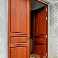 Set Pintu Kusen Kupu Tarung Rumah Minimalis - Set Pintu Kayu Jati