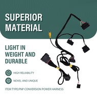 [lefueletronic]4in to 8in PNP Conversion Harness HC3Z 19A387 B for Edge Fusion SYNC 1 to SYNC 3 Syst