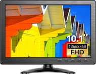 Eyoyo 10.1 inch Security Monitor 1366x768 Resolution Small HDMI Monitor Supporting HDMI VGA AV BNC U