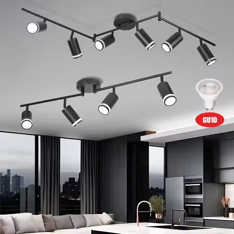 GU10 Led Spotlight Replaceable Bulb 110V 220V Led Ceiling Lighting GU10 Wall Light Indoor for Home D
