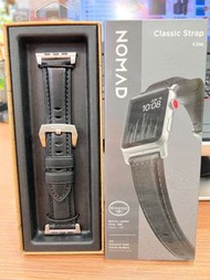 [全新行貨] Nomad Classic Strap For Apple Watch (45/44/42mm) 經典皮革縫線錶帶