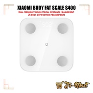 Xiaomi Bodyfat Scale S400 [Body Composition Scale | 150KG | Bluetooth 5.0 | LED Display | Dual Frequ