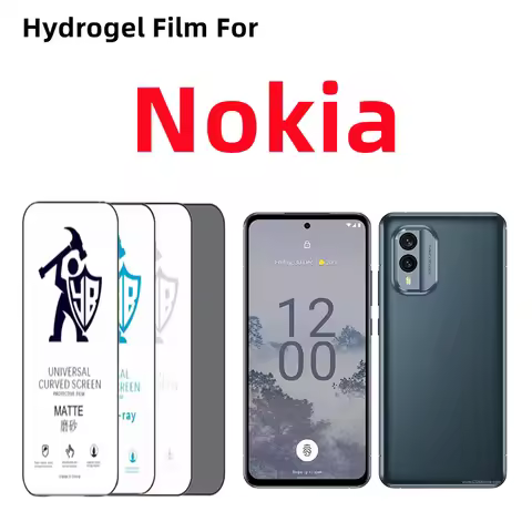 2pcs Privacy Matte Hydrogel Film For Nokia XR20 X10 X20 X30 Matte/HD Screen Protector For Nokia G20 