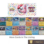 Pokemon 151 SV3.5 Holo Rare / Gengar / Dragonite / Vaporeon / Chansey / flareon / Jolteon / Omastar 