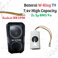 Baterai W-King T9 74v Kapasitas Besar Socket XH 3 Pin