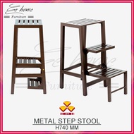 EE HOME Metal Step Chair Ladder Stool Quality Heavy Duty 3 Step Chair Foldable Step Stool Tangga 金属凳子楼梯式小梯子