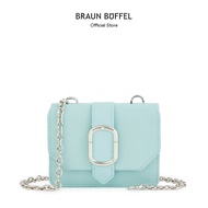 Braun Buffel Cerule Sling Wallet In Aruba Blue