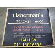 FISHERMAN'S SEACAST 6000 REEL mesin pantai surf reel