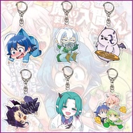 HT Mairimashita Iruma-kun Keychain Anime Keyring Acrylic Cute Bag Pendant Cartoon Iruma Clara Valac 