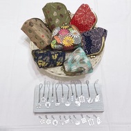 【雙11福袋】京都宇治手工口金包與不鏽鋼吊飾組