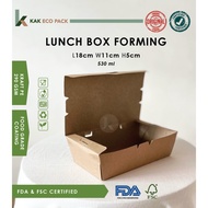 Disposable Paper Lunch Box / Take Away Box / Kraft Packaging