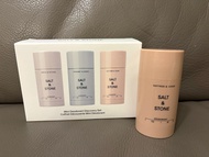 Salt & Stone mini size 體香膏(saffron & cedar)