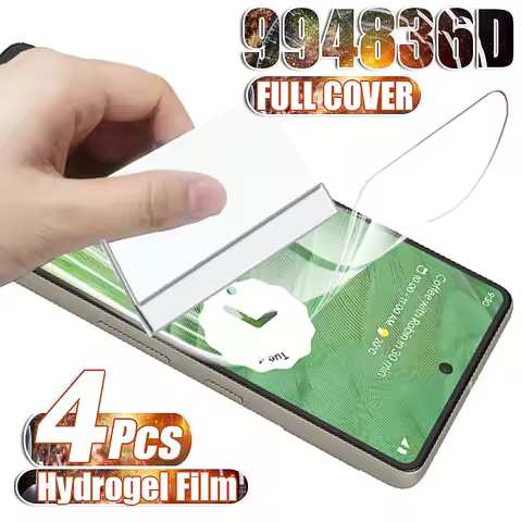 4Pcs Hydrogel Film Screen Protector for Google Pixel 7 Pro 6a 5a 4a 5G Screen Protector Pixel6 Pixel