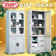 Zooey Platinum Display Cabinet, Storage and Display Closet