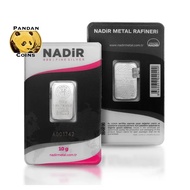 5g / 10g / 20g Nadir Metal Refinery 999 Silver Bar