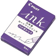 PILOT fountain pen cartridge ink violet 5 x 10 IRF50S10V