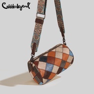 Cobbler Legend Ladies' shoulder bag retro design bucket bag leather crossbody bag