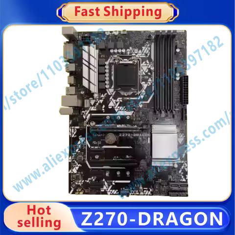 Z270-DRAGON I7 7700 CPU DDR4 8G*2 Motherboard Z270 LGA 1151 USB3.0 PCI-E X16 I5