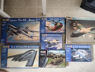 Revell 1:144 飛機及坦克模型