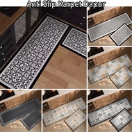 MATELIER Alas Kaki Dapur Anti Slip Karpet Dapur Floor Mat Waterproof Quick Dry Kitchen Mat Carpet Mu