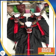 Bull Toys for Boys, Genuine Horn Wooden Toys + Arts Kemul SSS-444