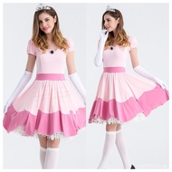 Performance Costume Halloween New Makeup Dance Princess Costume Pearl Love Dropshipping Pink Queen C