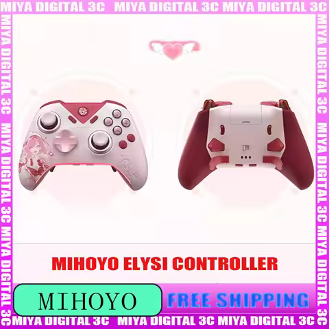 MiHoYo Honkai Impact 3 Elysia Wireless Gaming Controller Esports JoyStick Gamepad with Storage Bag f