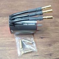 Tianmu 168 3652 Specification 540 High Torque Four-Pole Brushless Motor 4550KV Shaft 3.17mm 4mm Gold