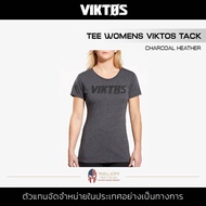 VIKTOS - Womens Viktos Tack Tee [Charcoal Heather] เสื้อยืด สกรีนลายกราฟฟิค เสื้อสกรีนลายเท่ๆ เสื้อย
