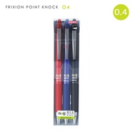 PILOT Frixion LFPK-75S4-S3 0.4mm Button Automatic Magic Eraser Pen 3 Color Set