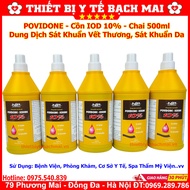 Dung Dịch Sát Trùng Vết Thương POVIDON 500ML  Cồn iot sát khuẩn