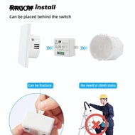 XRCOIF Smart Switch Module, 433MHz Compact WiFi Relay Switch, Mini 10A Remote Switch Smart Home